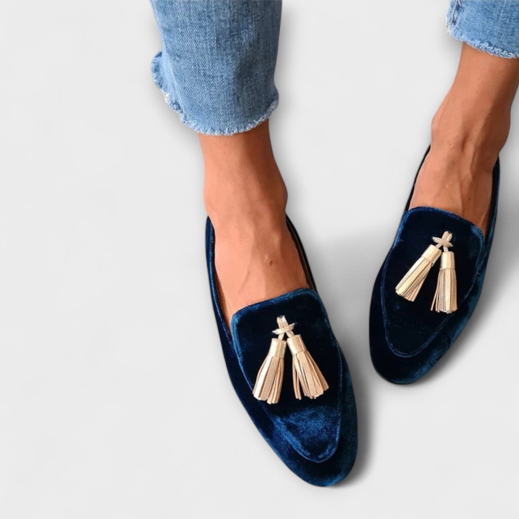 Carina™ | Vintage-inspiroituneet Loafersit Pom-pomeilla
