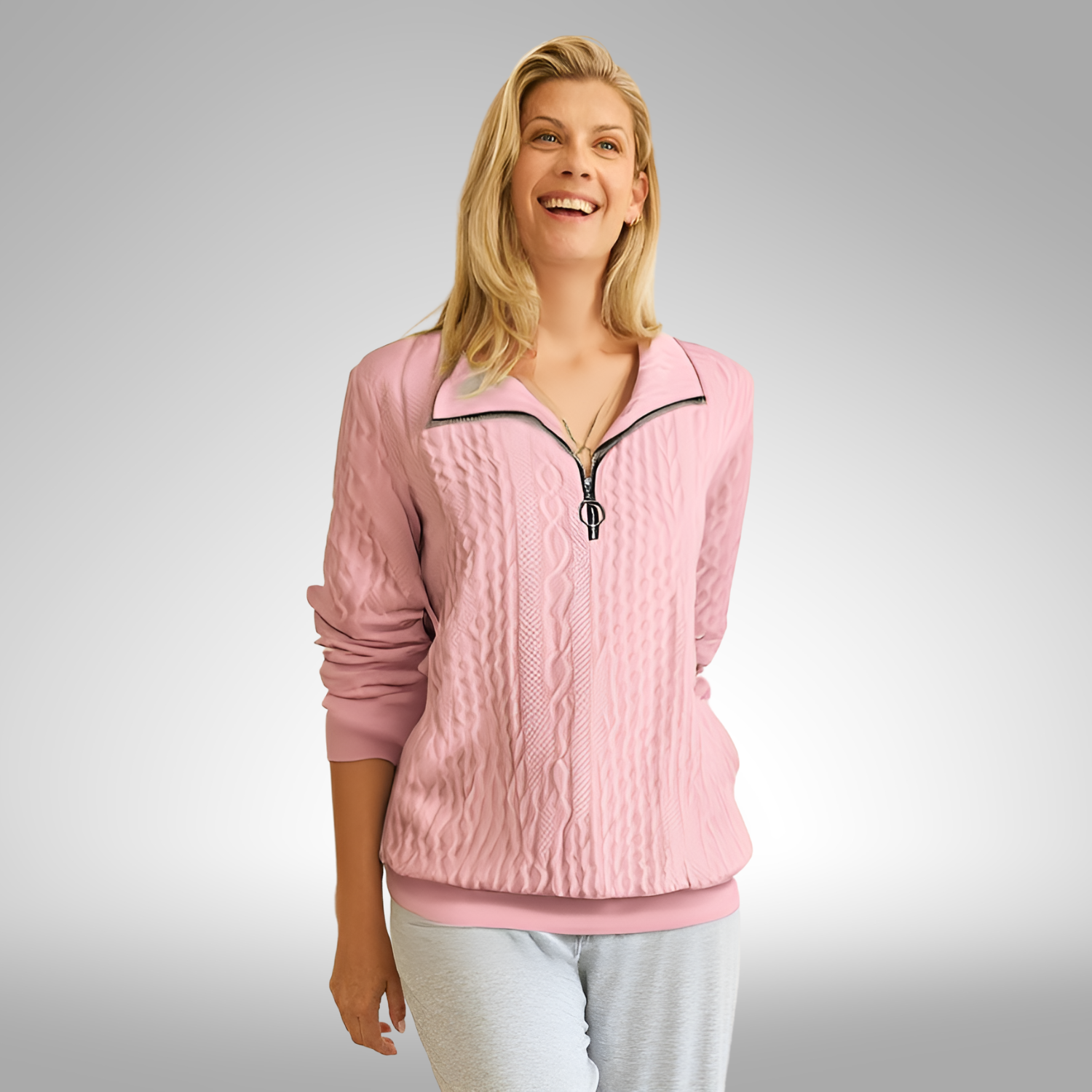 Syksy™ | Trendikäs Tyylikäs Syksy ja Talvi Yksivärinen Naisten Sweatshirt